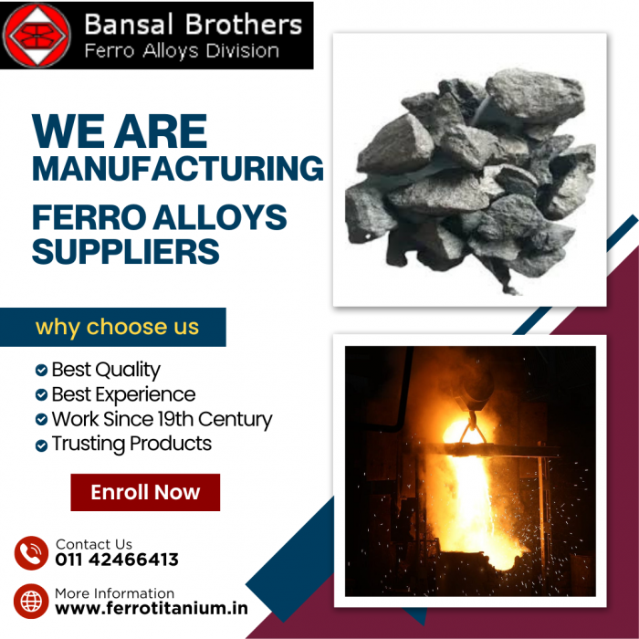 High-Quality Ferro Alloys Suppliers: Your Trusted Source