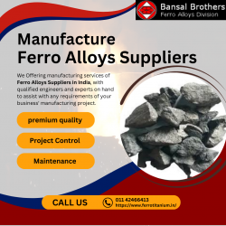 Top Ferro Alloys Suppliers | Bansal Brothers Offers Quality Alloys