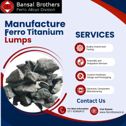 Discover Quality Ferro Titanium Lumps by Bansal Brothers