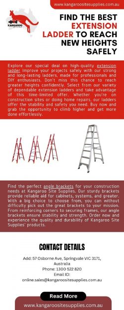 Find the Best Extension Ladder to Reach New Heights Safely