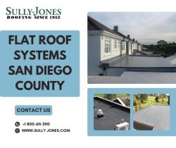 Flat Roof Systems in San Diego County