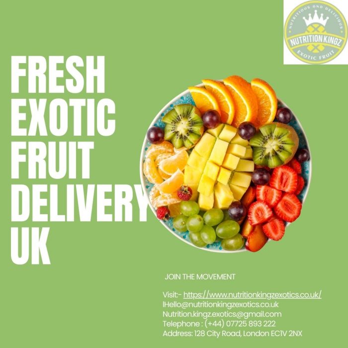Fresh Exotic Fruit Delivery in the UK