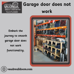 Garage door does not work