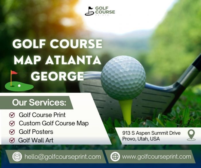 Golf Course Map Atlanta George