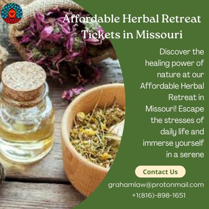 Affordable Herbal Retreat Tickets in Missouri