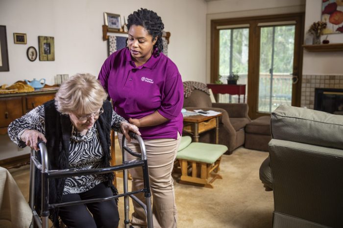 What types of assistance are typically provided through home care services?
