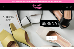 Buy Comfortable ‘Serena: White open Toe’ Heels