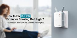 How to Fix D-Link Extender Blinking Red Light?