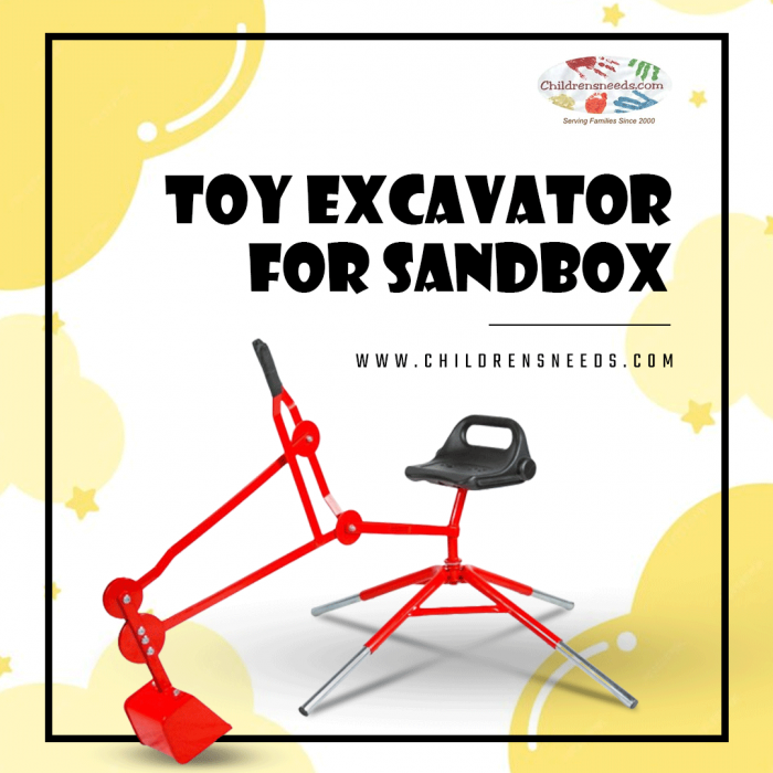 Fun in the Sandbox: Toy Excavator for Creative Play at Children’s Needs!