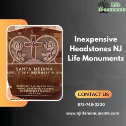 Inexpensive Headstones NJ Life Monuments