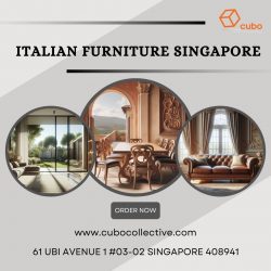 Luxury Living: Italian Furniture Collections in Singapore