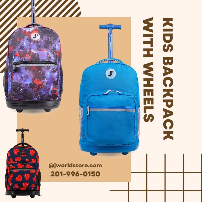 Rolling Kids Backpacks: Stylish and Practical Travel Solutions