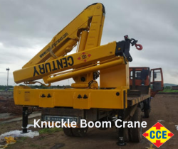 Precision Lifting Solutions: Century Crane’s Knuckle Boom