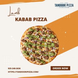 Lamb Kabab Pizza