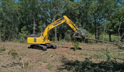 Commercial land clearing services in Dawsonville, Georgia