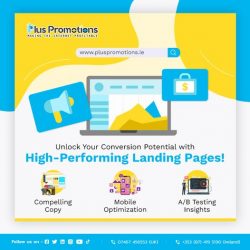High- Performing Landing Pages | Plus Promotions UK Limited