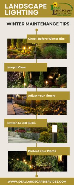 Landscape Lighting Winter Maintenance Tips