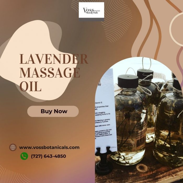 Lavender Massage Oil for Relaxation and Stress Relief | Buy Now