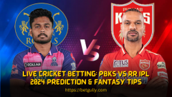 Live Cricket Betting: PBKS Vs RR IPL 2024 Prediction & Fantasy Tips