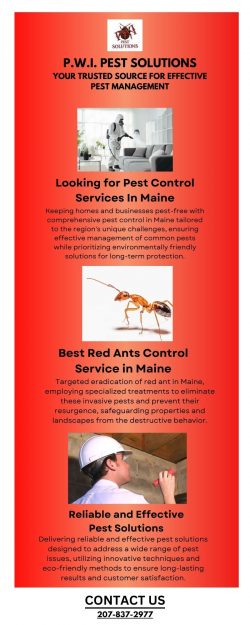 Looking for Pest Control Services In Maine