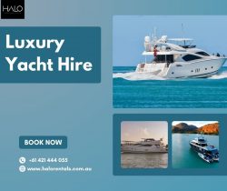 Luxury Yacht Hire Services | Halo Rentals