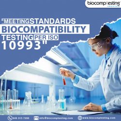 Meeting Standards Bio Compibility Testing per iso 10993