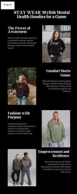 Fashionable Hoodies with Comfortable: Mental Health Support