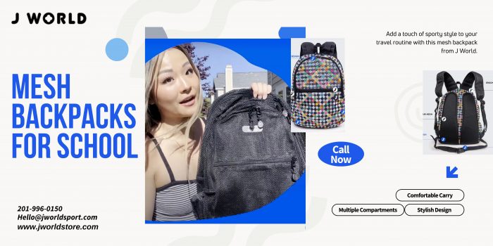 Express Your Personality: Personalized Mesh Backpacks for School