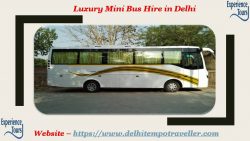 Luxury Minibus Rental in Delhi