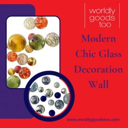 Modern Chic: Glass Decoration Wall