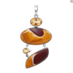Real Handmade Sterling Silver Mookaite Jewelry