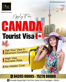 Best Canada Tourist Visa Consultancy in Chandigarh
