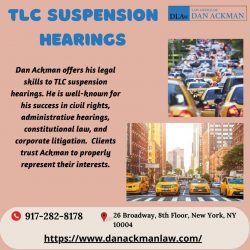 Navigating TLC Suspension Hearings: Dan Ackman’s Expertise