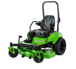 zero turn electric Nemesis-Front-Left-Etched Ride-on mower