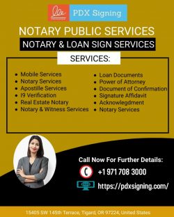 NOTARY PUBLIC SERVICES