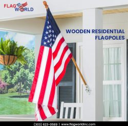 Wooden Residential Flagpoles