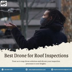 Optimizing Aerial Surveys: Map Drone Solutions for Efficient Roof Inspections