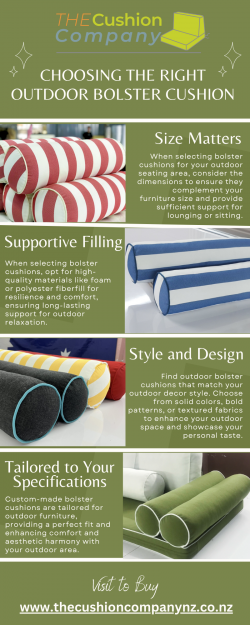 Choosing the Right Outdoor Bolster Cushion | The Cushion Company