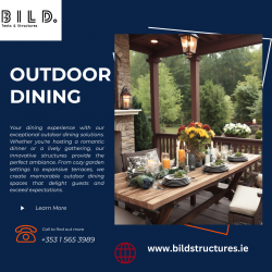 Outdoor Dining by Bild Structures