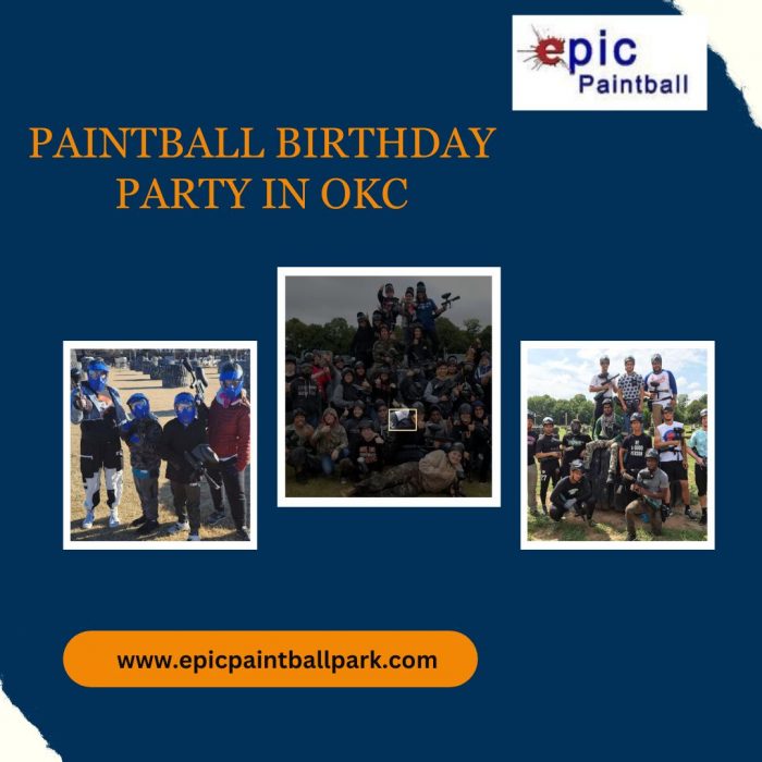 Paintball Birthday Party In Okc