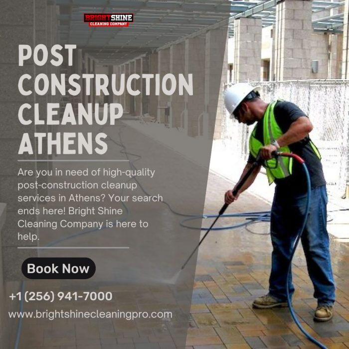 Post Construction Cleanup Athens