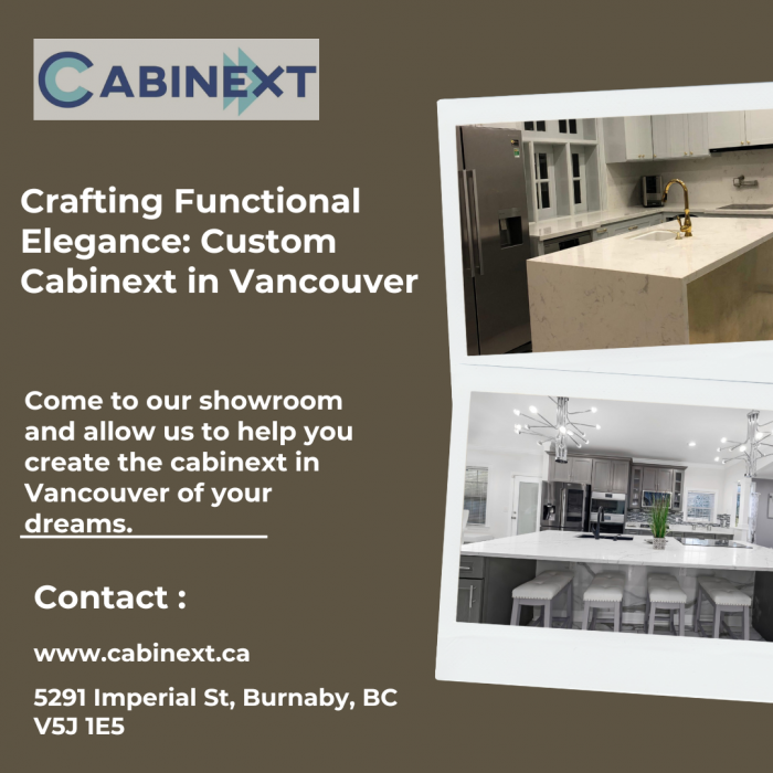 Crafting Functional Elegance: Custom Cabinext in Vancouver
