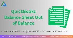 QuickBooks Desktop Balance Sheet Unbalance