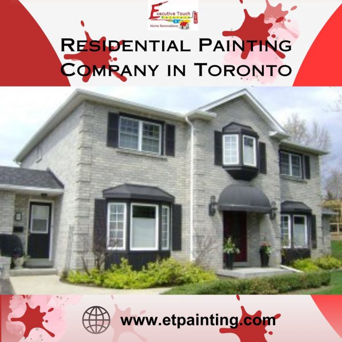 Residential Painting Company in Toronto