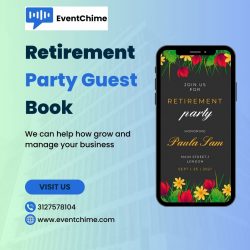 Retirement Party Guest Book