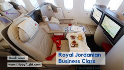 Royal Jordanian Business Class | Trippy Flight