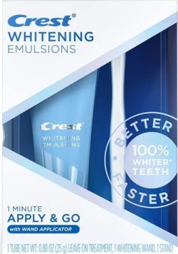 Discover the Secret to a Dazzling Smile with Crest Whitening Emulsions