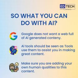 So What You Can Do With AI?