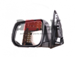 Isuzu Dmax Pick up 2014 Onwards Black Manual Side Mirror Lhs
