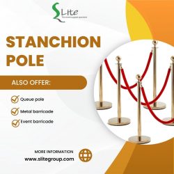 Queue Up: Stanchion Poles for Crowd Control